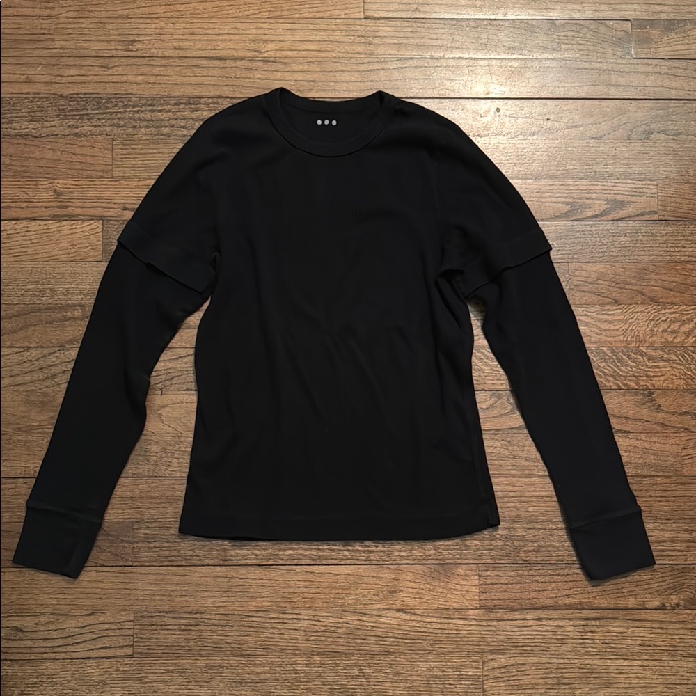 Classic Black Crew Neck Tee